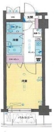 OLIO渋谷の物件間取画像